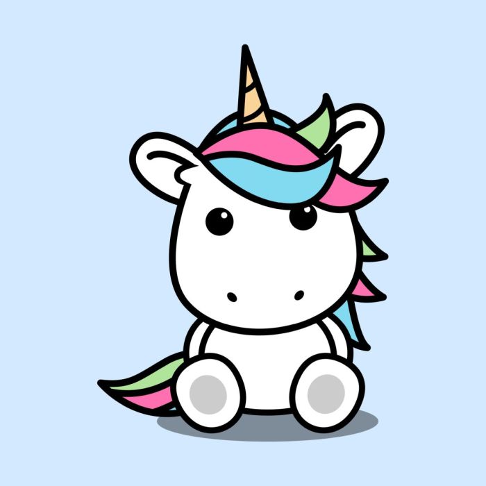 Unicorn pony doodle