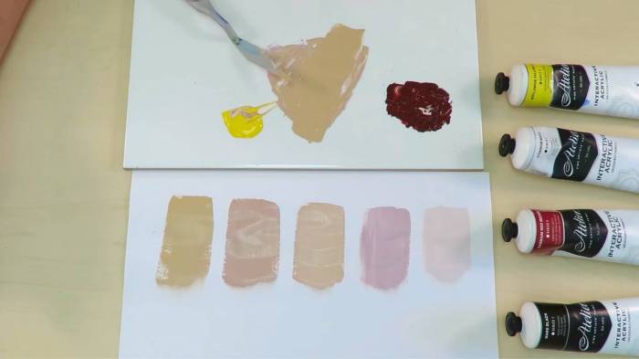 Comment faire du beige peinture