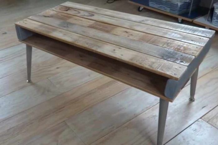 Fabriquer une table en bois de palette