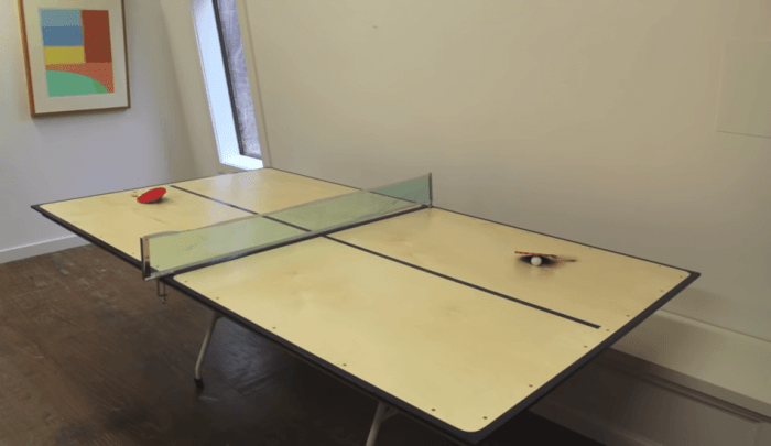 Table ping pong outdoor diy base plans