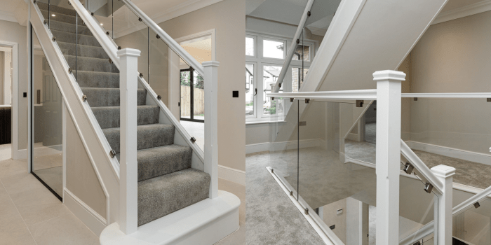 Railing staircase