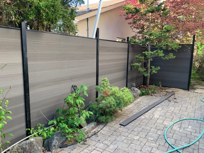 Fence ft fencing ecostone simtek fences gardenhomedecor