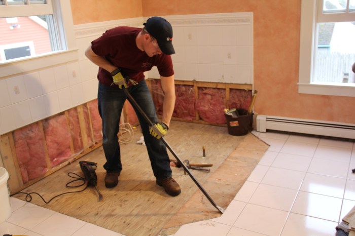 Tiles bathroom removing tile remove walls tool removed remover scraper after