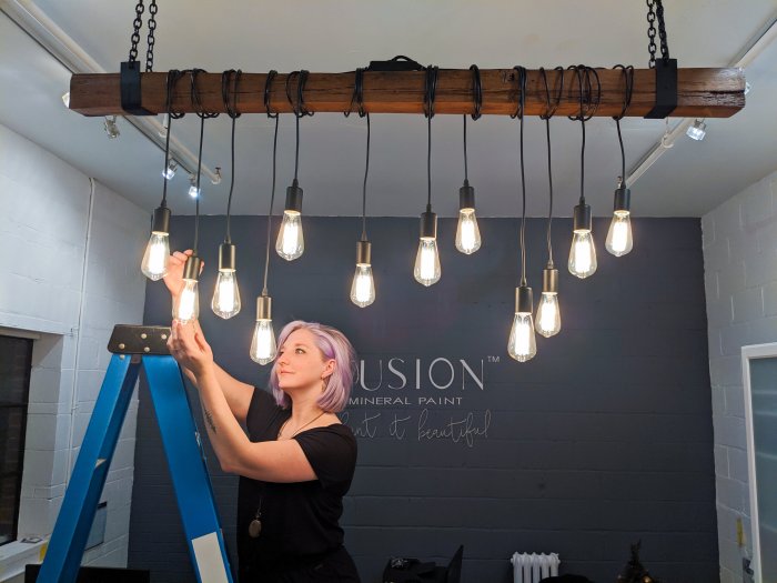 Fabriquer un luminaire avec plusieurs ampoules