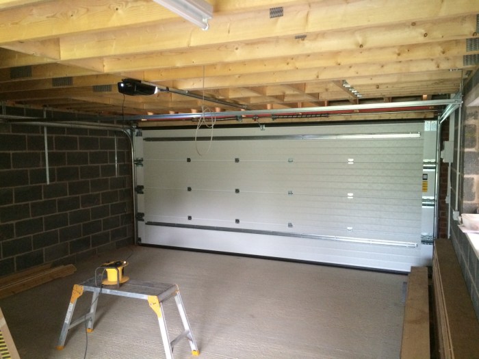 Door garage hormann sectional installation track instructions manualzz