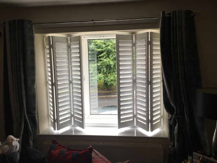 Shutters folding bi large plantation failsworth manchester