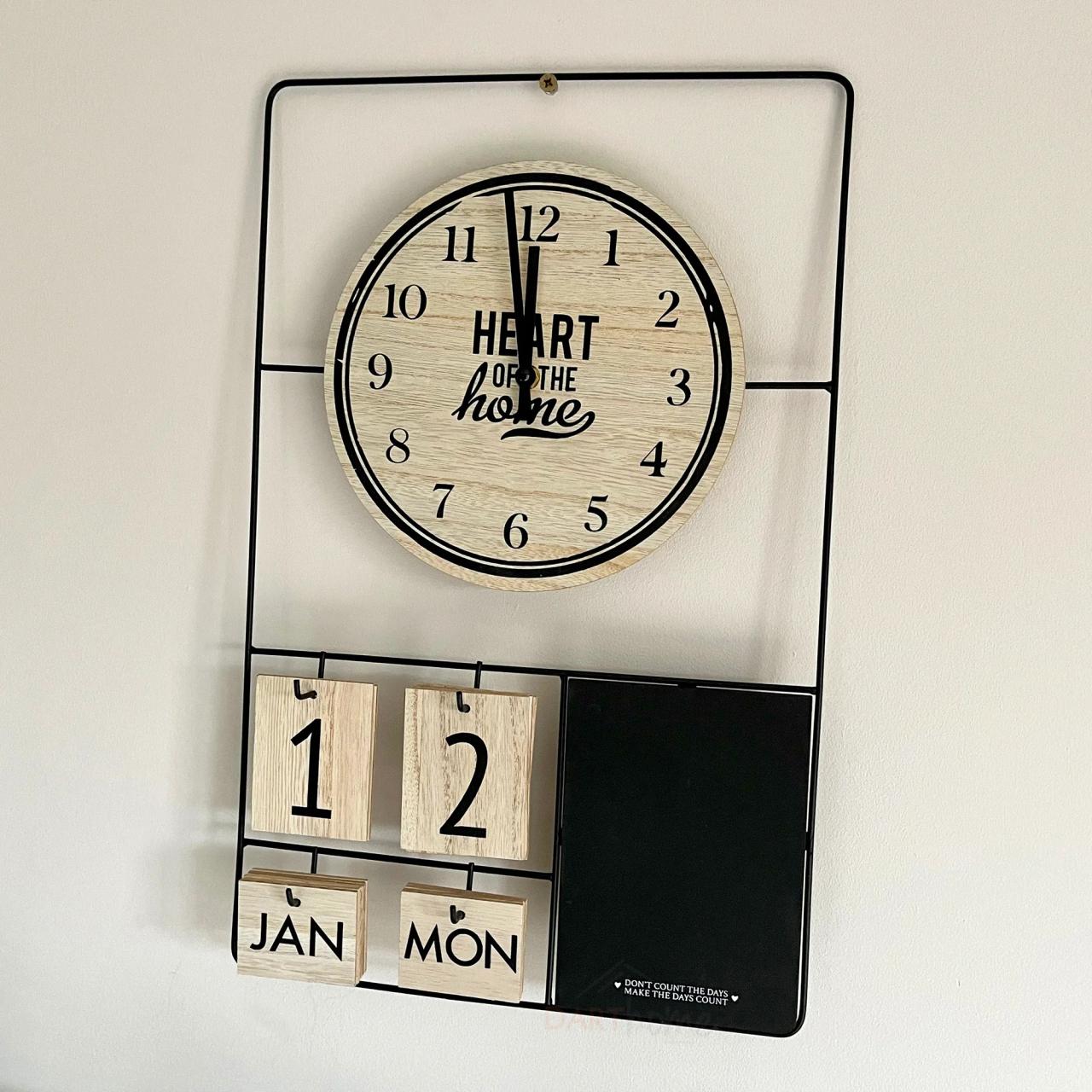 Horloge calendrier darty