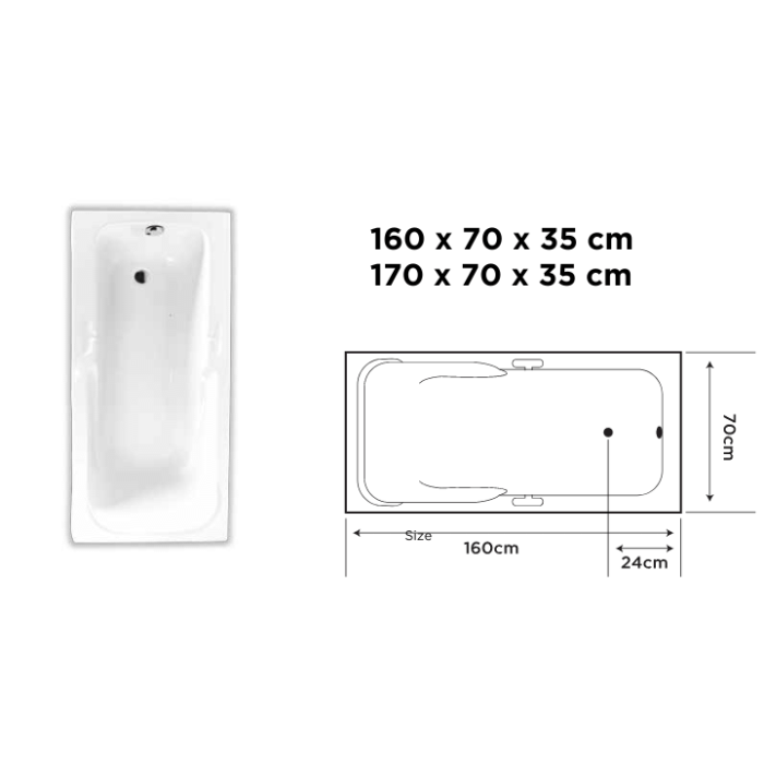 Baignoire 170x75 leroy merlin