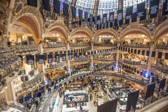 Galeries lafayette draps