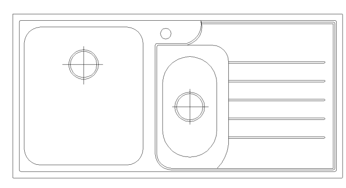 Plan de travail evier