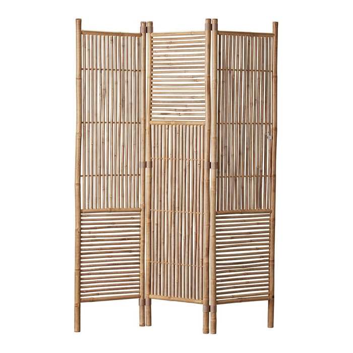 Bamboo divider room dividers wood