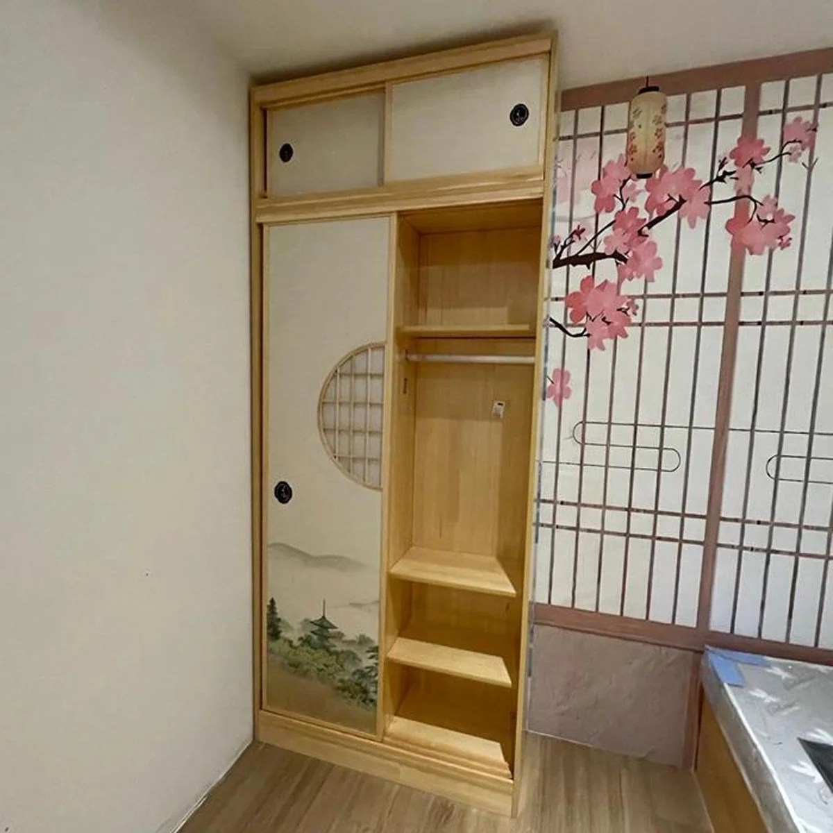 Porte japonaise coulissante castorama