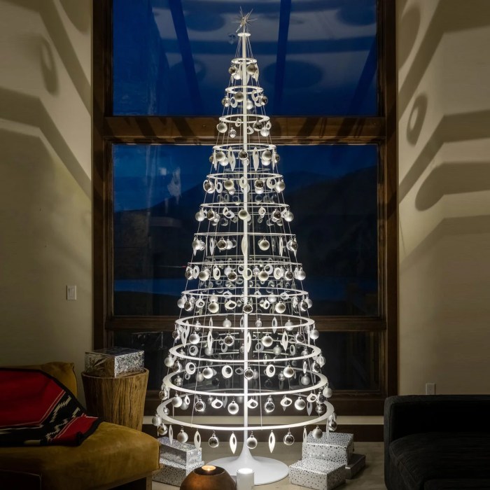 Sapin de noel moderne