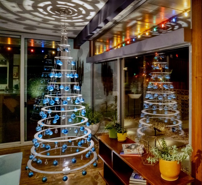 Sapin de noel moderne