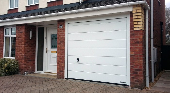 Hormann sectional finished 3x insulated ribbed accessgaragedoors