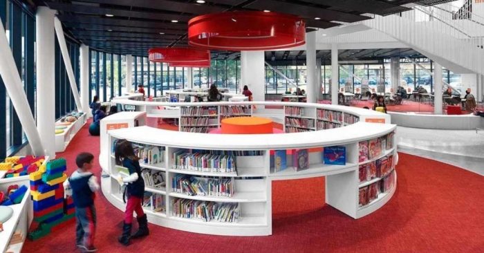 Bibliotheque moderne conforama