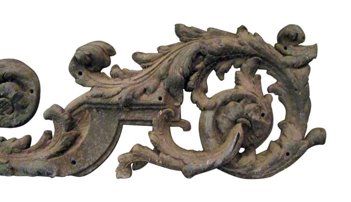 Iron decorative