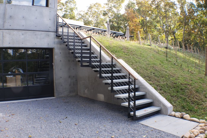 Habiller un escalier extrieur