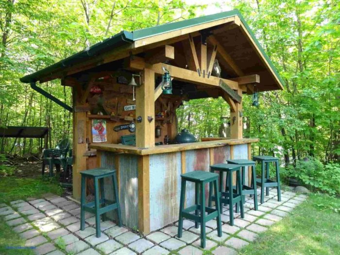 Meilleures idees de bar en plein air bricolage