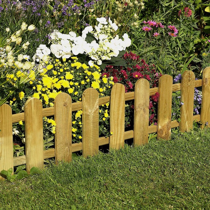 Garden edging ideas wooden creative flower nice lawn fascinating beds must