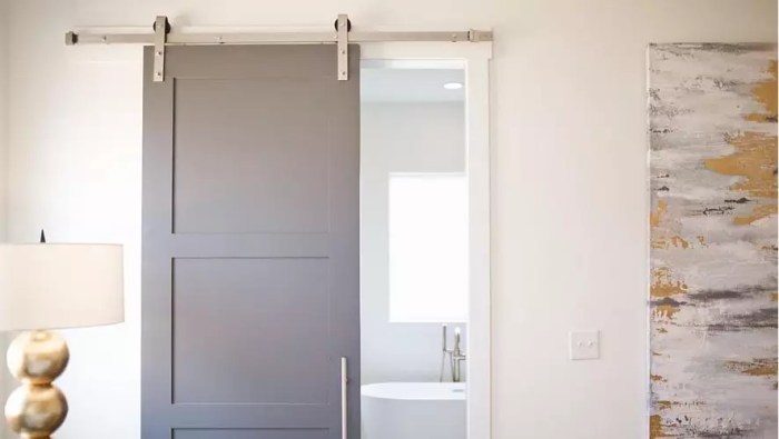 Sliding door doors ideas closet spaces hide storage modern interior clear create merging walls