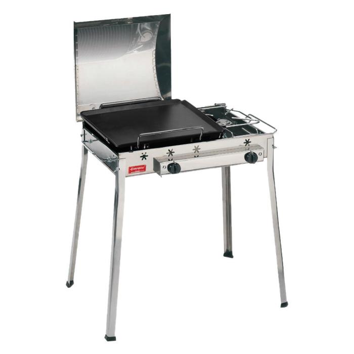 Barbecue gaz plancha charbon mixte pas grille radiant 1900 rbs apsip électrique amenagementjardin cdiscount