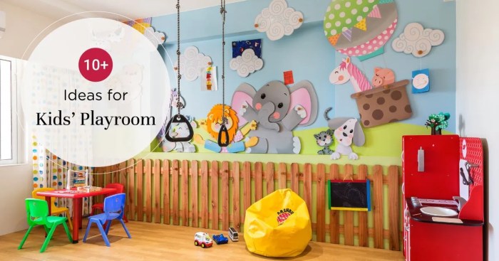 Practical playroom kids ideas