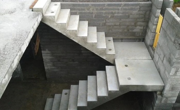 Stairs concrete