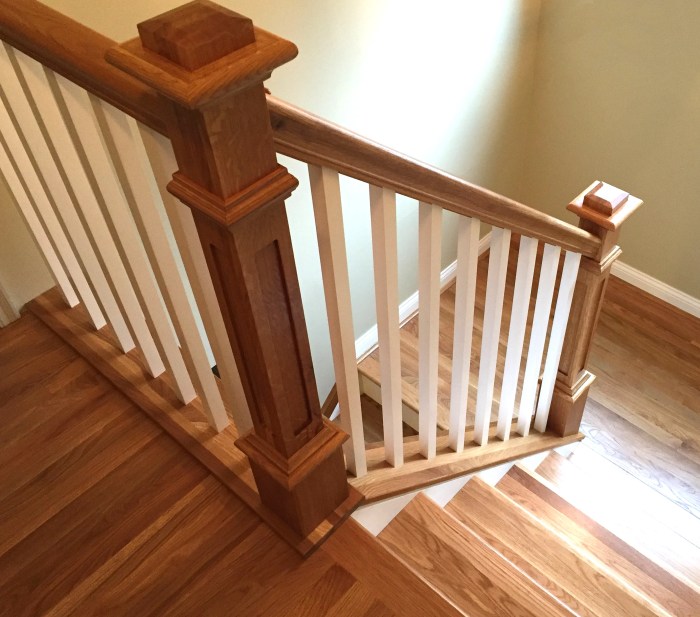 Boule rampe escalier castorama