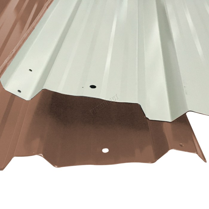 Metal roofing signs roof