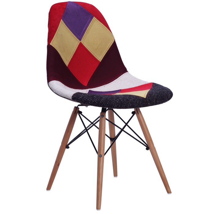 Chaise eames dsw patchwork