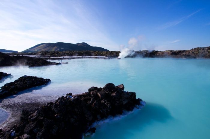 Lagoon pantai keindahan karangasem tersembunyi