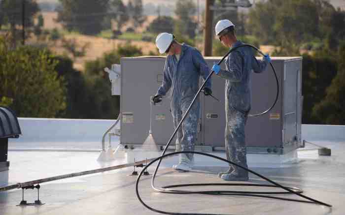 Waterproofing roof