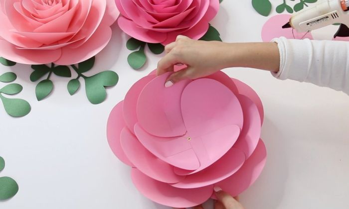 Origami rose flower easy paper simple