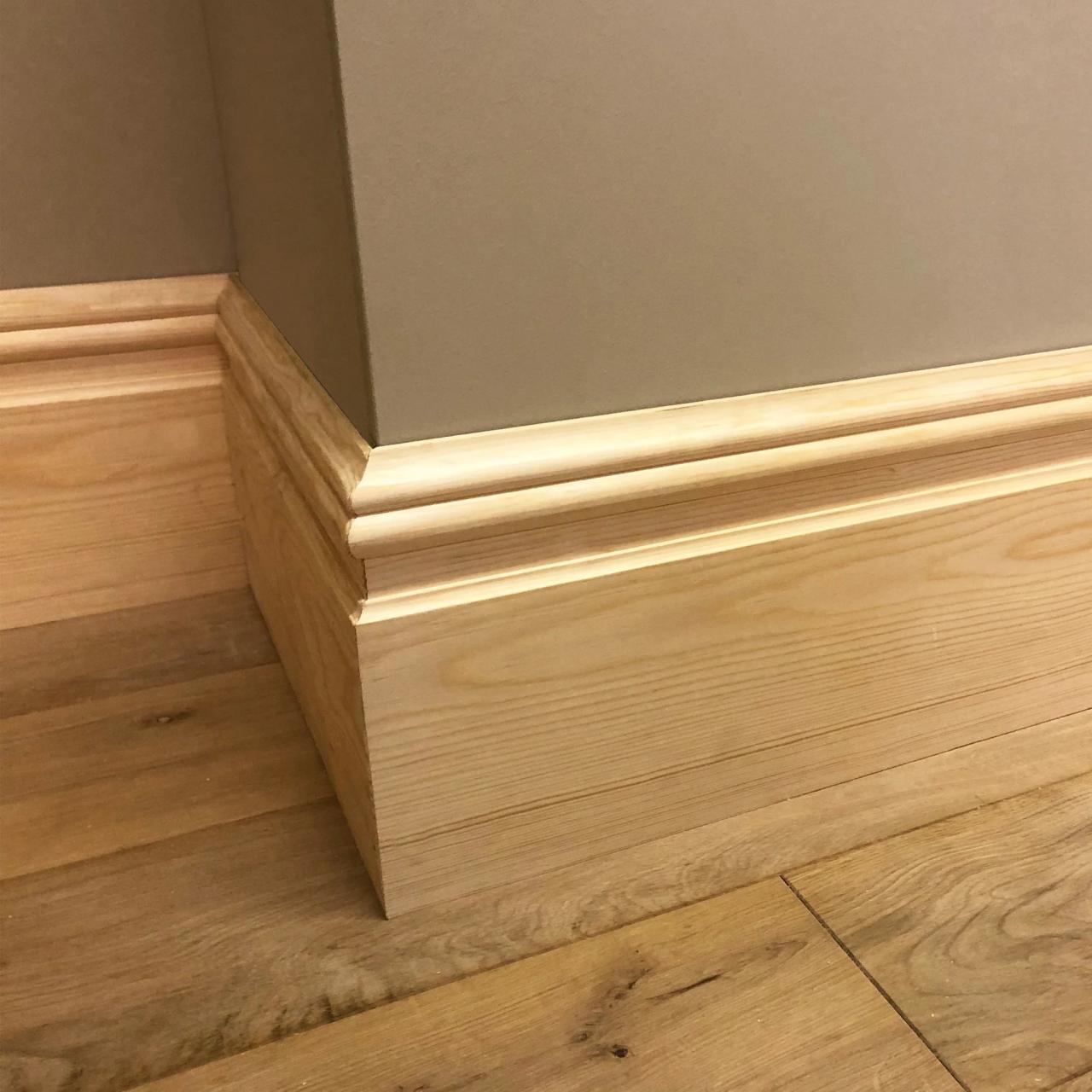 Skirting board boards radiator cover cut size