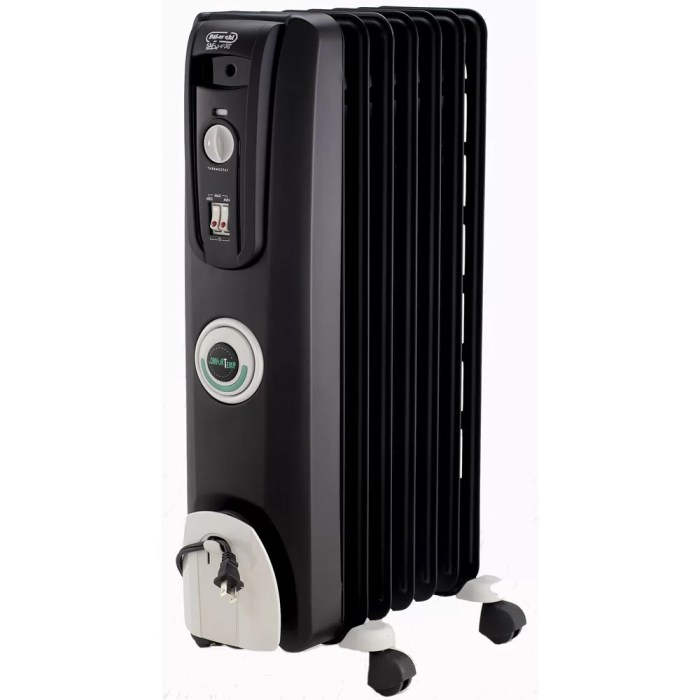 Oil radiator filled delonghi portable heaters space heater 1500w heat safe top review reviews