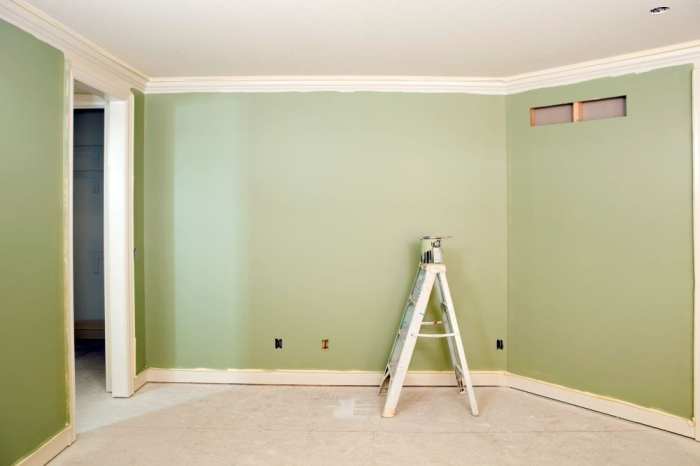 Chambre Vert Anis Et Taupe