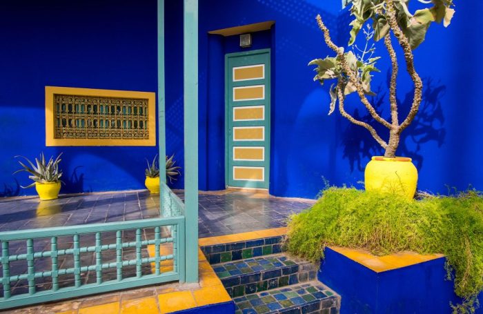 Majorelle outremer glacis