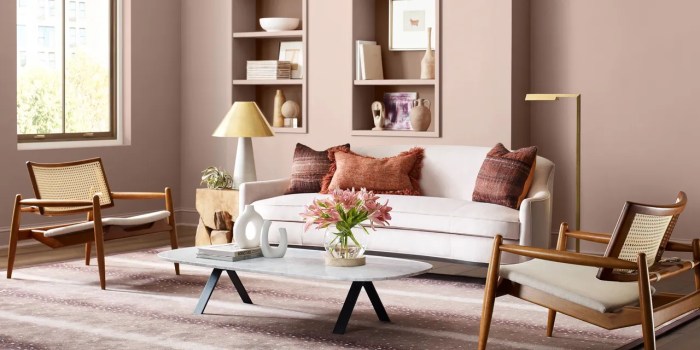 Tendances en couleurs pour interieur 2024