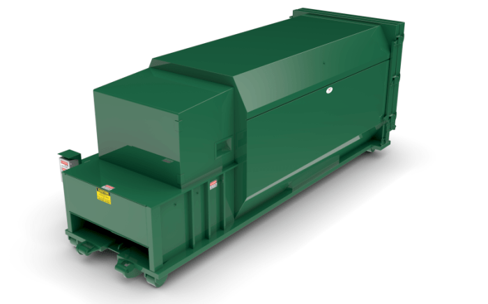 Trash compactor industrial compactors garbage overview standing global