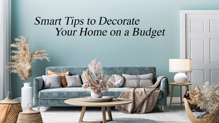 Decorate budget ways do