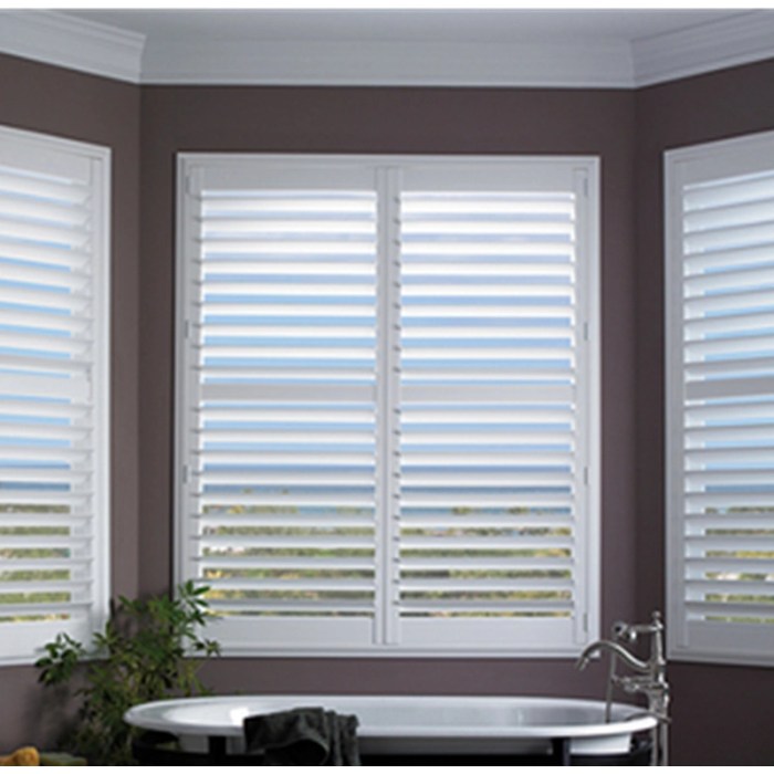 Shutters plantation pvc interior vinyl solid series china shutter