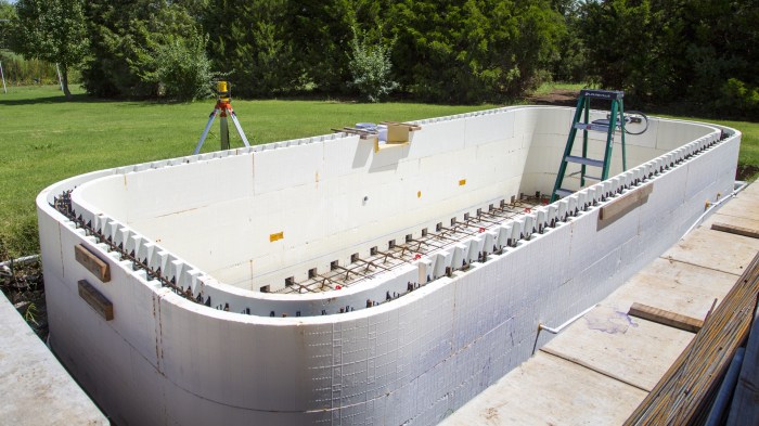 Piscine hors sol beton castorama