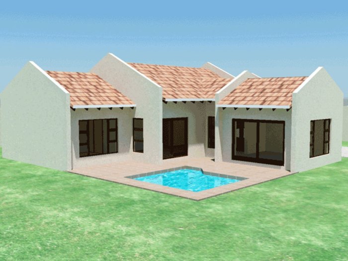 Plan de maison duplex en afrique