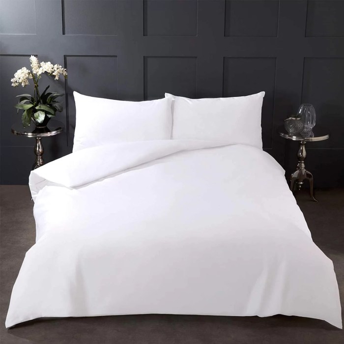 Duvet cover queen white set embroidered pillow walmart shams kingston decorative