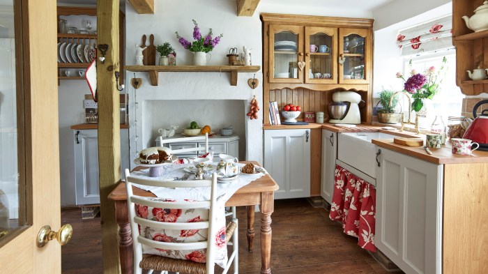 Cuisine style anglais cottage