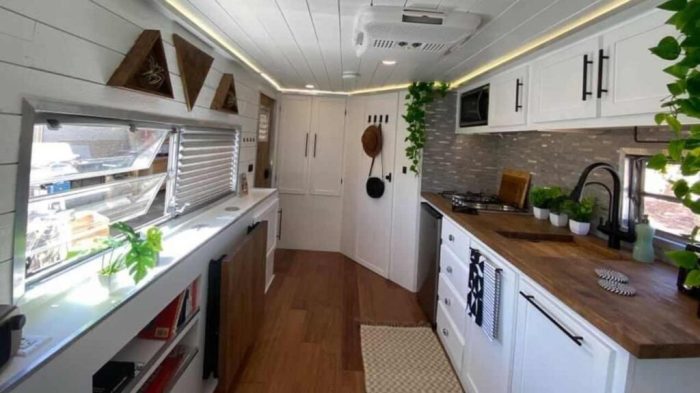 Relooking interieur camping car