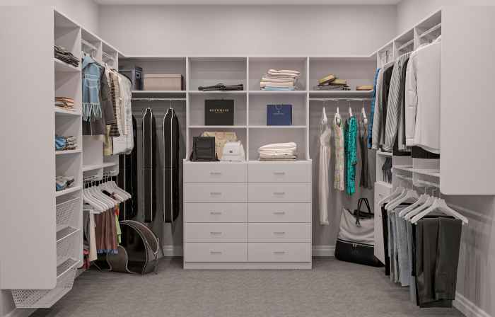 Amenagement de dressing fonctionnel et style