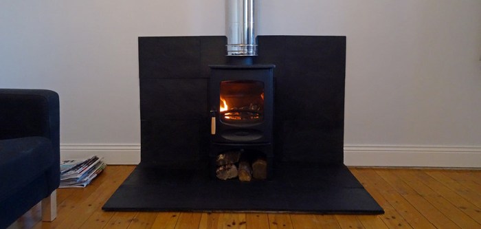 Heat stove shield wood shields stoves green wall burning behind do need overview heatshield standing cornwall