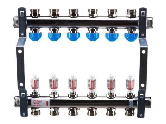 Manifold underfloor heating kit